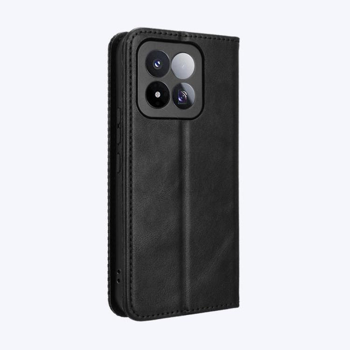 Funda de cuero para teléfono con textura retro y hebilla magnética, For Xiaomi 17T 5G, For Xiaomi 17 Ultra, For Xiaomi 17 Pro Max, For Xiaomi 17 Pro, For Xiaomi 17, For Xiaomi Poco M7 4G 171mm, For Xiaomi 15T Pro 5G, For Xiaomi Civi 5 Pro 5G           ...