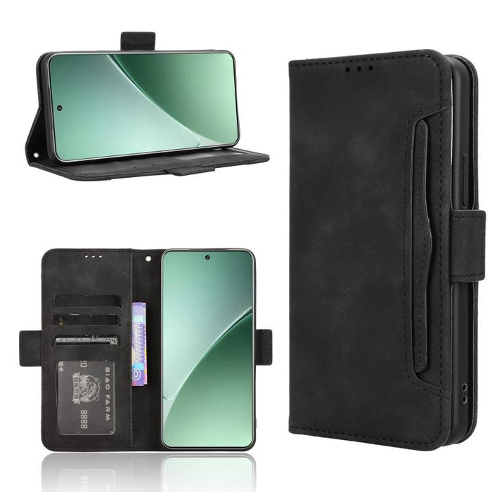 Funda de cuero para teléfono con ranuras para tarjetas y textura de piel de becerro, For Xiaomi 17T 5G, For Xiaomi 17 Ultra, For Xiaomi Poco M7 4G 171mm, For Xiaomi Civi 5 Pro 5G, For Xiaomi Poco C71 / Redmi A5 4G 171.7mm                               ...