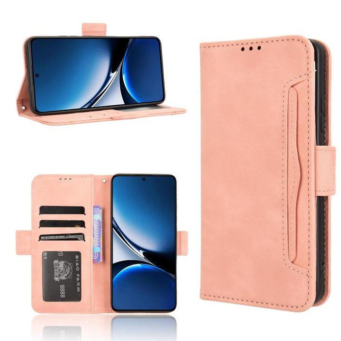 Funda de cuero para teléfono con ranuras para tarjetas y textura de piel de becerro, For Xiaomi 17T 5G, For Xiaomi 17 Ultra, For Xiaomi Poco M7 4G 171mm, For Xiaomi Civi 5 Pro 5G, For Xiaomi Poco C71 / Redmi A5 4G 171.7mm                               ...