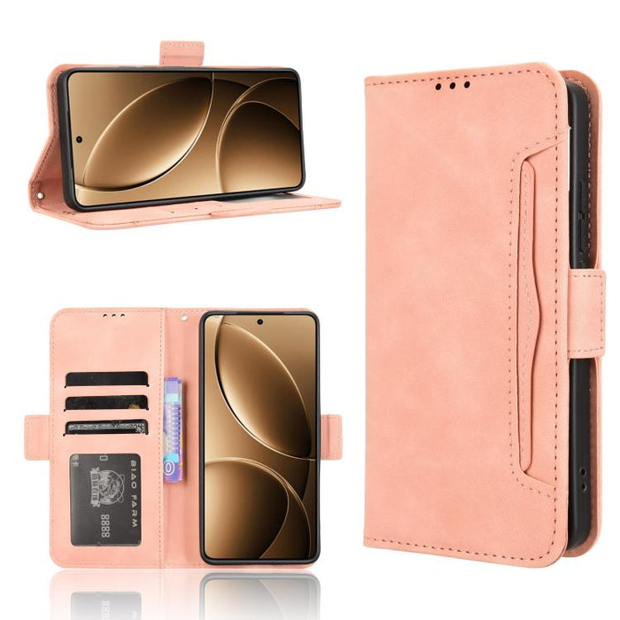 Funda de cuero para teléfono con ranuras para tarjetas y textura de piel de becerro, For Xiaomi 17T 5G, For Xiaomi 17 Ultra, For Xiaomi Poco M7 4G 171mm, For Xiaomi Civi 5 Pro 5G, For Xiaomi Poco C71 / Redmi A5 4G 171.7mm                               ...