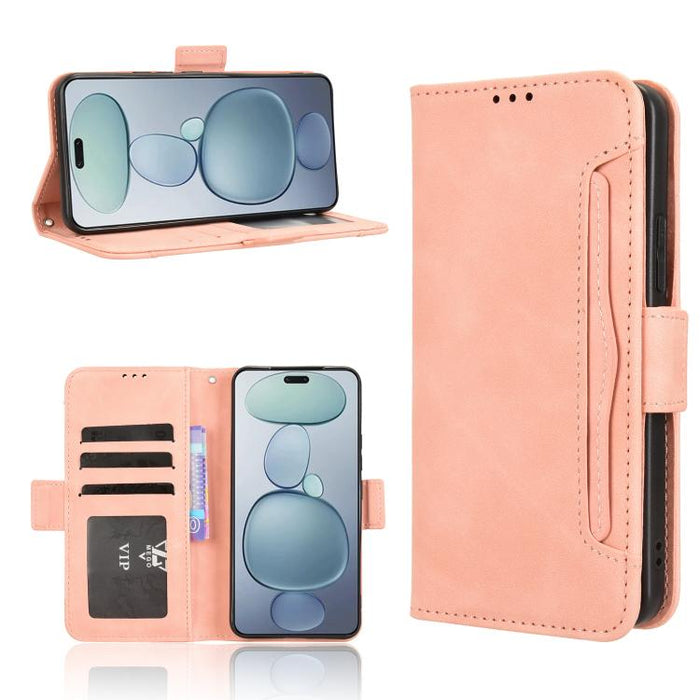 Funda de cuero para teléfono con ranuras para tarjetas y textura de piel de becerro, For Xiaomi 17T 5G, For Xiaomi 17 Ultra, For Xiaomi Poco M7 4G 171mm, For Xiaomi Civi 5 Pro 5G, For Xiaomi Poco C71 / Redmi A5 4G 171.7mm                               ...