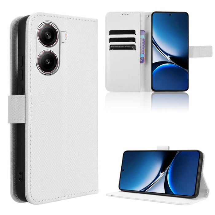 Funda de cuero para teléfono con textura de diamante, For Xiaomi 17 Ultra, For Xiaomi Poco M7 4G 171mm, For Xiaomi Civi 5 Pro 5G, For Xiaomi Poco C71 / Redmi A5 4G 171.7mm, For Xiaomi Poco F7 Pro 5G / F7 Ultra, For Xiaomi 15 Ultra                      ...