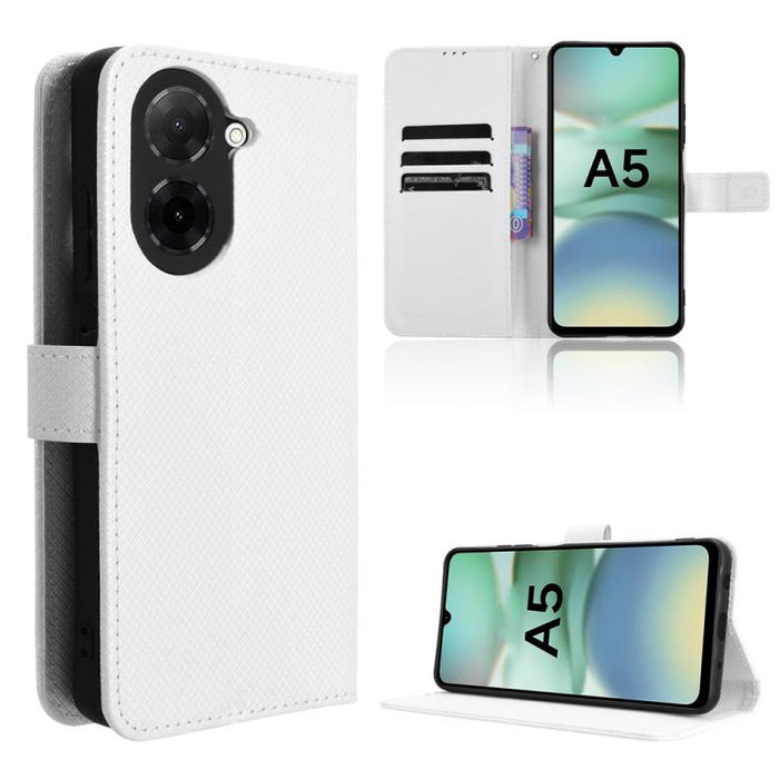 Funda de cuero para teléfono con textura de diamante, For Xiaomi 17 Ultra, For Xiaomi Poco M7 4G 171mm, For Xiaomi Civi 5 Pro 5G, For Xiaomi Poco C71 / Redmi A5 4G 171.7mm, For Xiaomi Poco F7 Pro 5G / F7 Ultra, For Xiaomi 15 Ultra                      ...