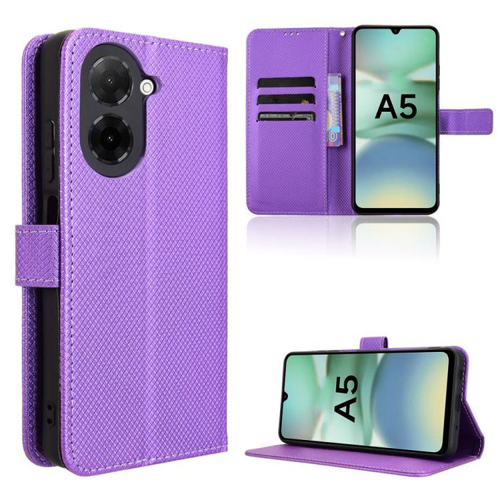 Funda de cuero para teléfono con textura de diamante, For Xiaomi 17 Ultra, For Xiaomi Poco M7 4G 171mm, For Xiaomi Civi 5 Pro 5G, For Xiaomi Poco C71 / Redmi A5 4G 171.7mm, For Xiaomi Poco F7 Pro 5G / F7 Ultra, For Xiaomi 15 Ultra                      ...