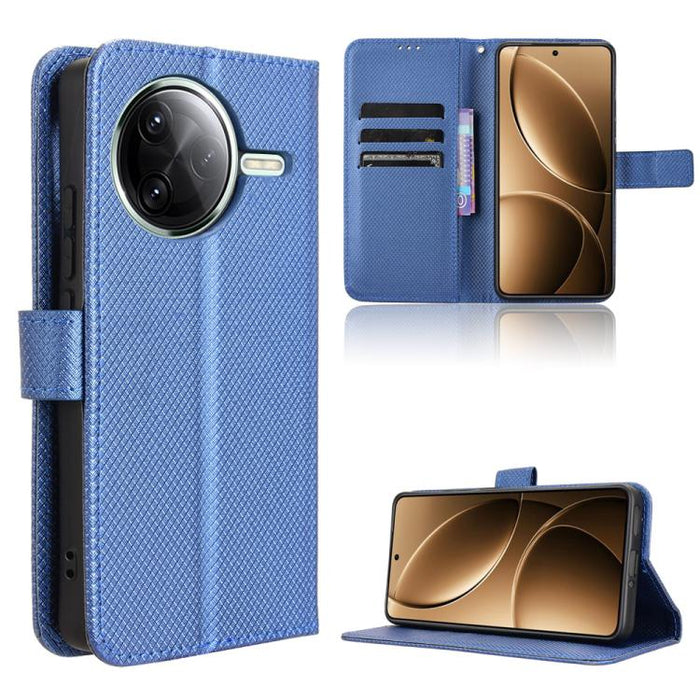 Funda de cuero para teléfono con textura de diamante, For Xiaomi 17 Ultra, For Xiaomi Poco M7 4G 171mm, For Xiaomi Civi 5 Pro 5G, For Xiaomi Poco C71 / Redmi A5 4G 171.7mm, For Xiaomi Poco F7 Pro 5G / F7 Ultra, For Xiaomi 15 Ultra                      ...