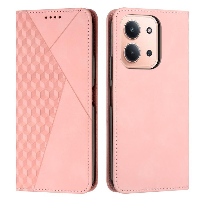 Funda de cuero magnética para teléfono con tacto de piel y empalme de diamantes, For Redmi 15a 5G, For Redmi A7 Pro 4G 171mm, For Redmi Turbo 5 Max / Poco X8 Pro Max 5G, For Redmi Turbo 5 / Poco X8 Pro 5G, For Redmi Note 15 Pro+ 5G Global 163.3mm      ...