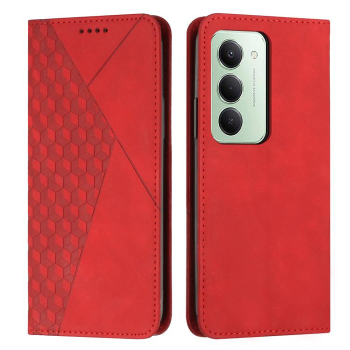 Funda de cuero magnética para teléfono con tacto de piel y empalme de diamantes, For Redmi 15a 5G, For Redmi A7 Pro 4G 171mm, For Redmi Turbo 5 Max / Poco X8 Pro Max 5G, For Redmi Turbo 5 / Poco X8 Pro 5G, For Redmi Note 15 Pro+ 5G Global 163.3mm      ...