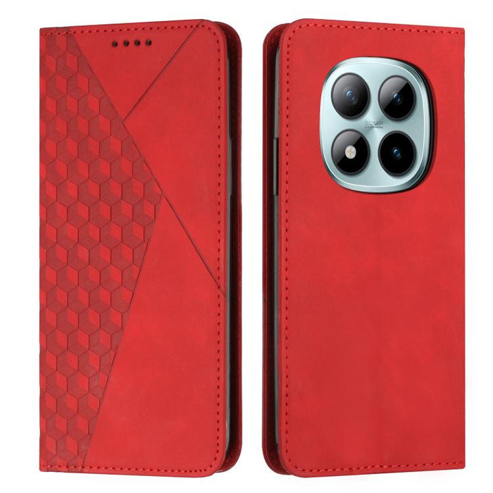 Funda de cuero magnética para teléfono con tacto de piel y empalme de diamantes, For Redmi 15a 5G, For Redmi A7 Pro 4G 171mm, For Redmi Turbo 5 Max / Poco X8 Pro Max 5G, For Redmi Turbo 5 / Poco X8 Pro 5G, For Redmi Note 15 Pro+ 5G Global 163.3mm      ...