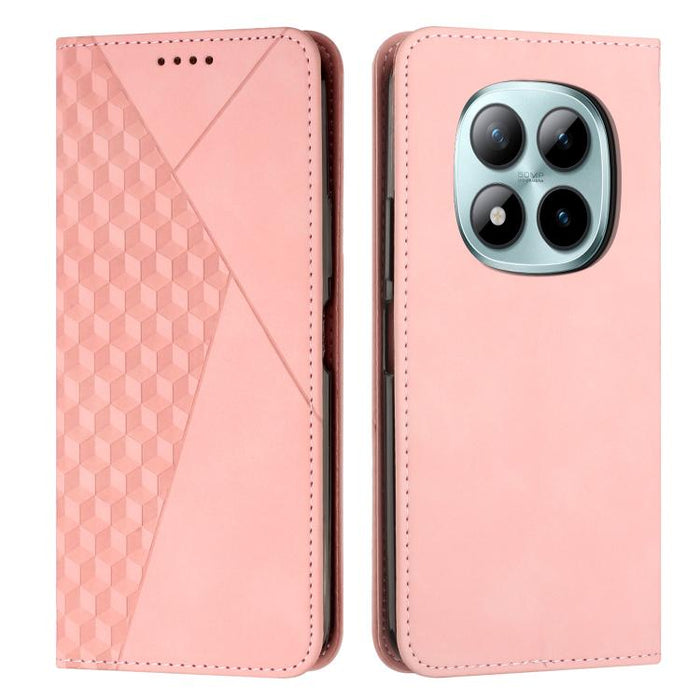 Funda de cuero magnética para teléfono con tacto de piel y empalme de diamantes, For Redmi 15a 5G, For Redmi A7 Pro 4G 171mm, For Redmi Turbo 5 Max / Poco X8 Pro Max 5G, For Redmi Turbo 5 / Poco X8 Pro 5G, For Redmi Note 15 Pro+ 5G Global 163.3mm      ...
