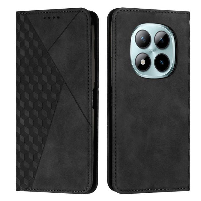 Funda de cuero magnética para teléfono con tacto de piel y empalme de diamantes, For Redmi 15a 5G, For Redmi A7 Pro 4G 171mm, For Redmi Turbo 5 Max / Poco X8 Pro Max 5G, For Redmi Turbo 5 / Poco X8 Pro 5G, For Redmi Note 15 Pro+ 5G Global 163.3mm      ...