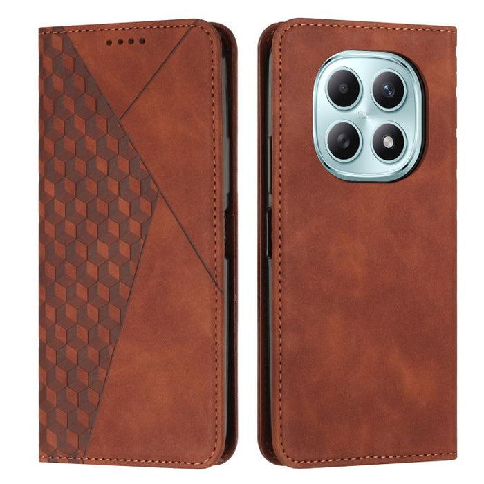 Funda de cuero magnética para teléfono con tacto de piel y empalme de diamantes, For Redmi 15a 5G, For Redmi A7 Pro 4G 171mm, For Redmi Turbo 5 Max / Poco X8 Pro Max 5G, For Redmi Turbo 5 / Poco X8 Pro 5G, For Redmi Note 15 Pro+ 5G Global 163.3mm      ...