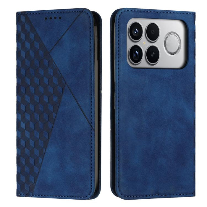 Funda de cuero magnética para teléfono con tacto de piel y empalme de diamantes, For Redmi 15a 5G, For Redmi A7 Pro 4G 171mm, For Redmi Turbo 5 Max / Poco X8 Pro Max 5G, For Redmi Turbo 5 / Poco X8 Pro 5G, For Redmi Note 15 Pro+ 5G Global 163.3mm      ...