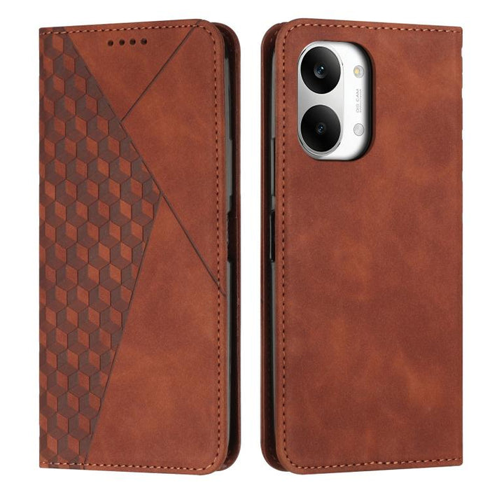 Funda de cuero magnética para teléfono con tacto de piel y empalme de diamantes, For Redmi 15a 5G, For Redmi A7 Pro 4G 171mm, For Redmi Turbo 5 Max / Poco X8 Pro Max 5G, For Redmi Turbo 5 / Poco X8 Pro 5G, For Redmi Note 15 Pro+ 5G Global 163.3mm      ...