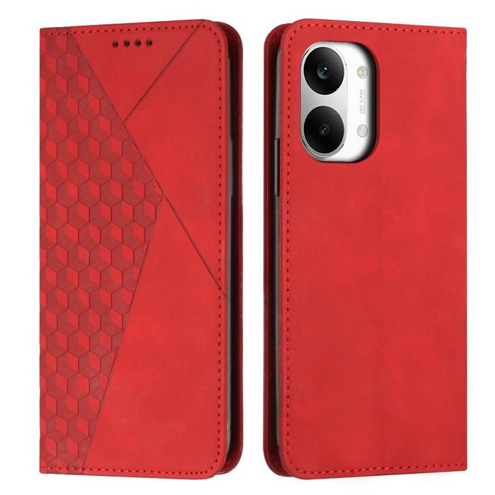 Funda de cuero magnética para teléfono con tacto de piel y empalme de diamantes, For Redmi 15a 5G, For Redmi A7 Pro 4G 171mm, For Redmi Turbo 5 Max / Poco X8 Pro Max 5G, For Redmi Turbo 5 / Poco X8 Pro 5G, For Redmi Note 15 Pro+ 5G Global 163.3mm      ...