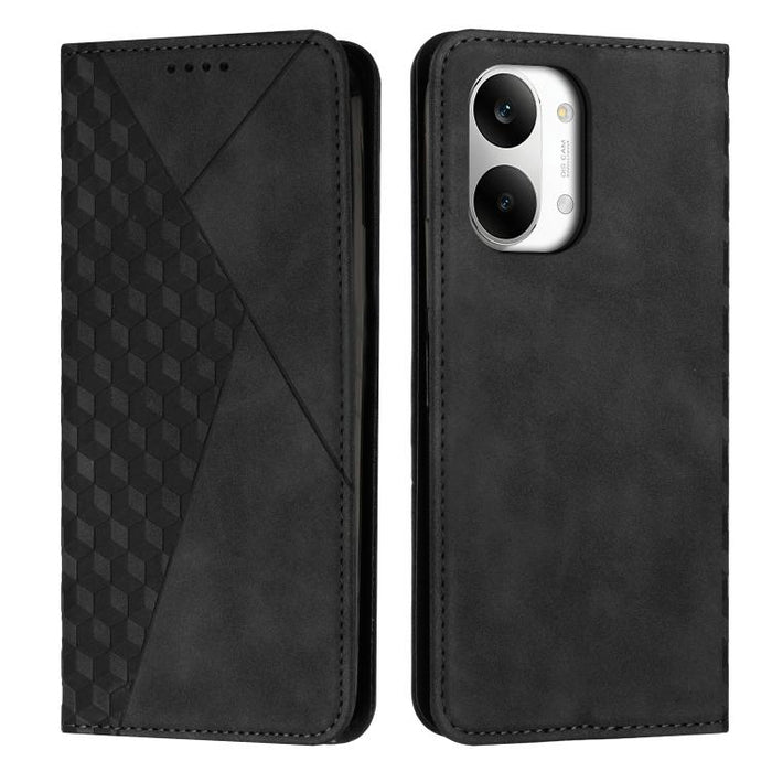Funda de cuero magnética para teléfono con tacto de piel y empalme de diamantes, For Redmi 15a 5G, For Redmi A7 Pro 4G 171mm, For Redmi Turbo 5 Max / Poco X8 Pro Max 5G, For Redmi Turbo 5 / Poco X8 Pro 5G, For Redmi Note 15 Pro+ 5G Global 163.3mm      ...