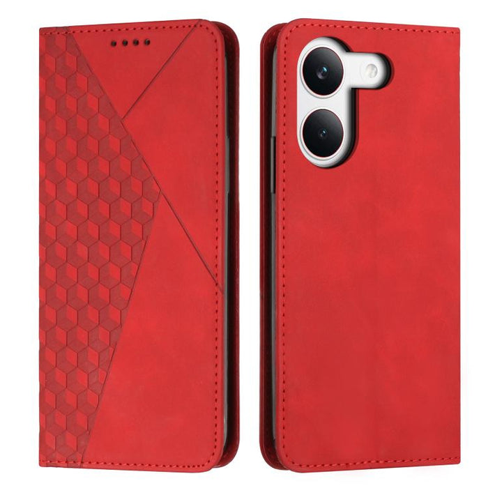 Funda de cuero magnética para teléfono con tacto de piel y empalme de diamantes, For Redmi 15a 5G, For Redmi A7 Pro 4G 171mm, For Redmi Turbo 5 Max / Poco X8 Pro Max 5G, For Redmi Turbo 5 / Poco X8 Pro 5G, For Redmi Note 15 Pro+ 5G Global 163.3mm      ...