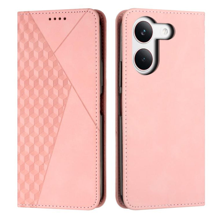 Funda de cuero magnética para teléfono con tacto de piel y empalme de diamantes, For Redmi 15a 5G, For Redmi A7 Pro 4G 171mm, For Redmi Turbo 5 Max / Poco X8 Pro Max 5G, For Redmi Turbo 5 / Poco X8 Pro 5G, For Redmi Note 15 Pro+ 5G Global 163.3mm      ...