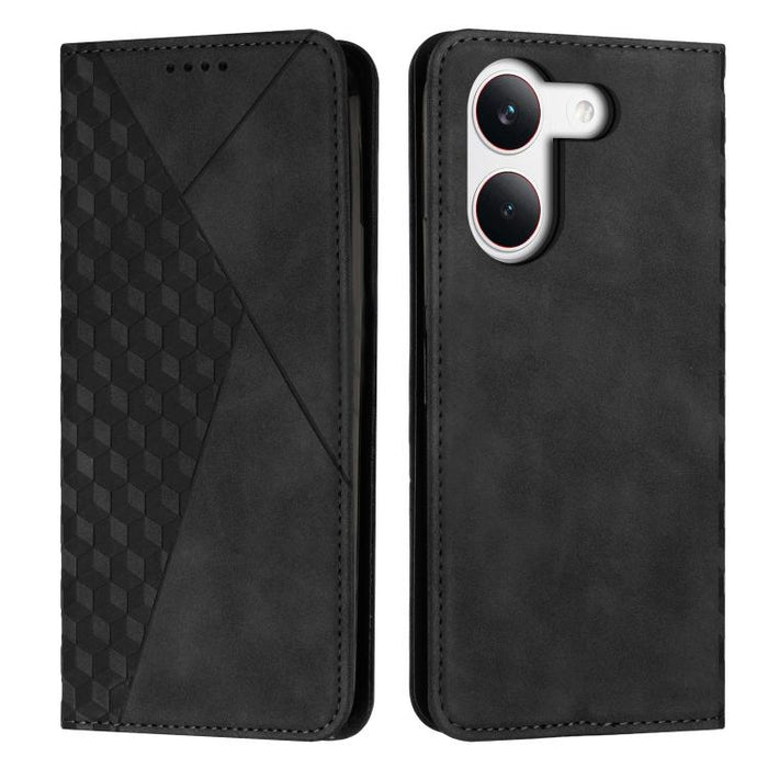 Funda de cuero magnética para teléfono con tacto de piel y empalme de diamantes, For Redmi 15a 5G, For Redmi A7 Pro 4G 171mm, For Redmi Turbo 5 Max / Poco X8 Pro Max 5G, For Redmi Turbo 5 / Poco X8 Pro 5G, For Redmi Note 15 Pro+ 5G Global 163.3mm      ...