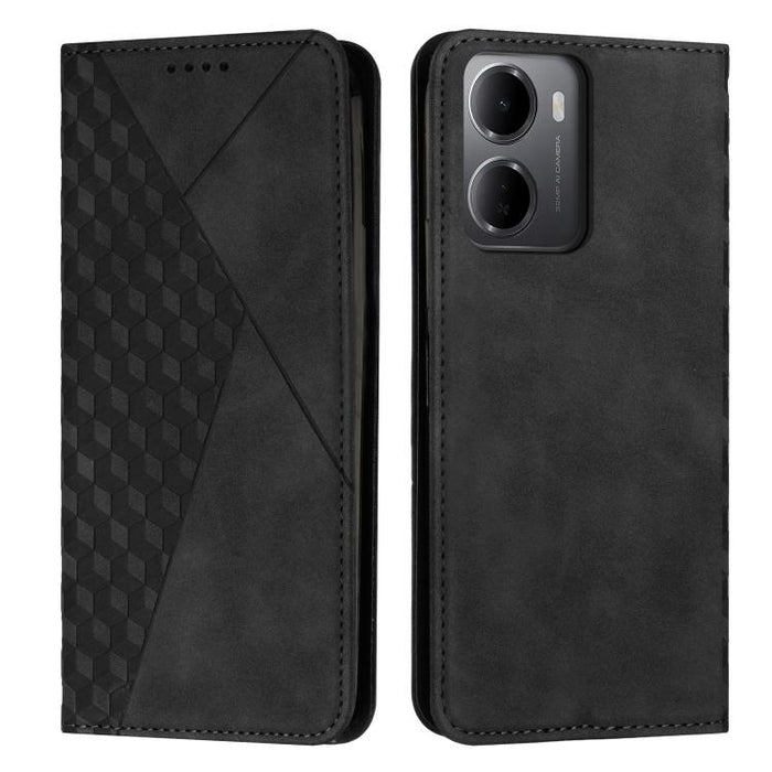 Funda de cuero magnética para teléfono con tacto de piel y empalme de diamantes, For Redmi 15a 5G, For Redmi A7 Pro 4G 171mm, For Redmi Turbo 5 Max / Poco X8 Pro Max 5G, For Redmi Turbo 5 / Poco X8 Pro 5G, For Redmi Note 15 Pro+ 5G Global 163.3mm      ...