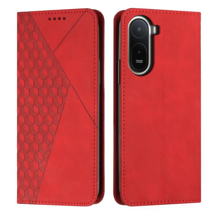 Funda de cuero magnética para teléfono con tacto de piel y empalme de diamantes, For Redmi 15a 5G, For Redmi A7 Pro 4G 171mm, For Redmi Turbo 5 Max / Poco X8 Pro Max 5G, For Redmi Turbo 5 / Poco X8 Pro 5G, For Redmi Note 15 Pro+ 5G Global 163.3mm      ...