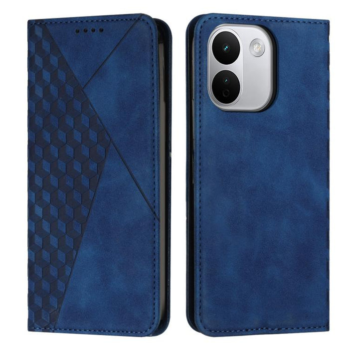 Funda de cuero magnética para teléfono con tacto de piel y empalme de diamantes, For Redmi 15a 5G, For Redmi A7 Pro 4G 171mm, For Redmi Turbo 5 Max / Poco X8 Pro Max 5G, For Redmi Turbo 5 / Poco X8 Pro 5G, For Redmi Note 15 Pro+ 5G Global 163.3mm      ...