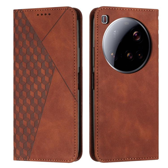 Funda de cuero magnética para teléfono con tacto de piel y empalme de diamantes, For Xiaomi 17T Pro 5G, For Xiaomi 17T 5G, For Xiaomi 17 Ultra, For Xiaomi 17 Pro Max, For Xiaomi 17 Pro, For Xiaomi 17, For Xiaomi Poco M7 4G 169mm, For Xiaomi 15T Pro    ...