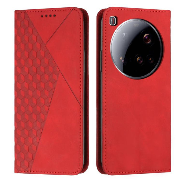 Funda de cuero magnética para teléfono con tacto de piel y empalme de diamantes, For Xiaomi 17T Pro 5G, For Xiaomi 17T 5G, For Xiaomi 17 Ultra, For Xiaomi 17 Pro Max, For Xiaomi 17 Pro, For Xiaomi 17, For Xiaomi Poco M7 4G 169mm, For Xiaomi 15T Pro    ...