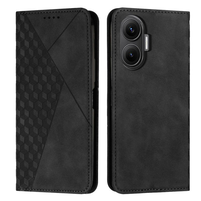 Funda de cuero magnética para teléfono con tacto de piel y empalme de diamantes, For Xiaomi 17T Pro 5G, For Xiaomi 17T 5G, For Xiaomi 17 Ultra, For Xiaomi 17 Pro Max, For Xiaomi 17 Pro, For Xiaomi 17, For Xiaomi Poco M7 4G 169mm, For Xiaomi 15T Pro    ...