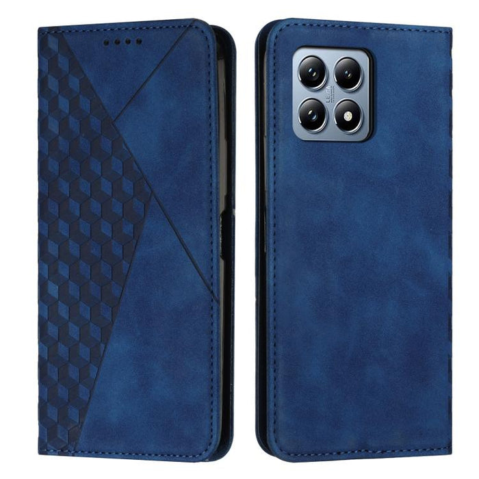Funda de cuero magnética para teléfono con tacto de piel y empalme de diamantes, For Xiaomi 17T Pro 5G, For Xiaomi 17T 5G, For Xiaomi 17 Ultra, For Xiaomi 17 Pro Max, For Xiaomi 17 Pro, For Xiaomi 17, For Xiaomi Poco M7 4G 169mm, For Xiaomi 15T Pro    ...