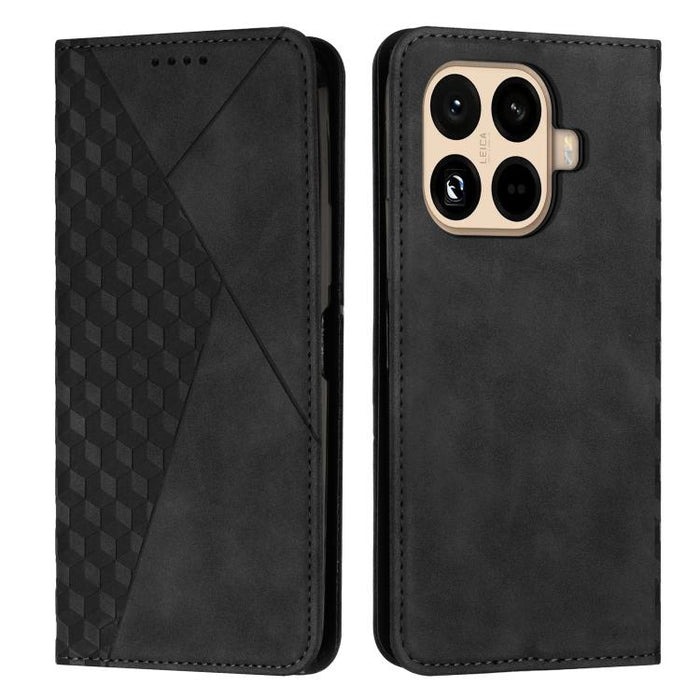 Funda de cuero magnética para teléfono con tacto de piel y empalme de diamantes, For Xiaomi 17T Pro 5G, For Xiaomi 17T 5G, For Xiaomi 17 Ultra, For Xiaomi 17 Pro Max, For Xiaomi 17 Pro, For Xiaomi 17, For Xiaomi Poco M7 4G 169mm, For Xiaomi 15T Pro    ...