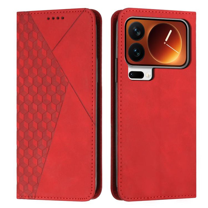Funda de cuero magnética para teléfono con tacto de piel y empalme de diamantes, For Xiaomi 17T Pro 5G, For Xiaomi 17T 5G, For Xiaomi 17 Ultra, For Xiaomi 17 Pro Max, For Xiaomi 17 Pro, For Xiaomi 17, For Xiaomi Poco M7 4G 169mm, For Xiaomi 15T Pro    ...
