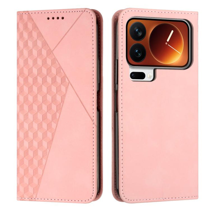 Funda de cuero magnética para teléfono con tacto de piel y empalme de diamantes, For Xiaomi 17T Pro 5G, For Xiaomi 17T 5G, For Xiaomi 17 Ultra, For Xiaomi 17 Pro Max, For Xiaomi 17 Pro, For Xiaomi 17, For Xiaomi Poco M7 4G 169mm, For Xiaomi 15T Pro    ...