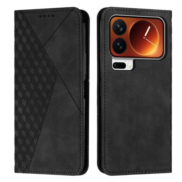 Funda de cuero magnética para teléfono con tacto de piel y empalme de diamantes, For Xiaomi 17T Pro 5G, For Xiaomi 17T 5G, For Xiaomi 17 Ultra, For Xiaomi 17 Pro Max, For Xiaomi 17 Pro, For Xiaomi 17, For Xiaomi Poco M7 4G 169mm, For Xiaomi 15T Pro    ...