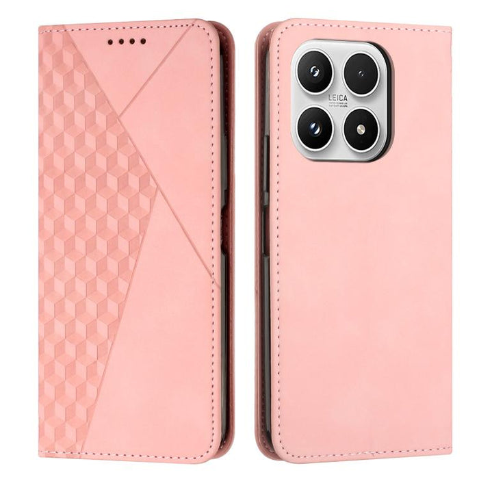 Funda de cuero magnética para teléfono con tacto de piel y empalme de diamantes, For Xiaomi 17T Pro 5G, For Xiaomi 17T 5G, For Xiaomi 17 Ultra, For Xiaomi 17 Pro Max, For Xiaomi 17 Pro, For Xiaomi 17, For Xiaomi Poco M7 4G 169mm, For Xiaomi 15T Pro    ...