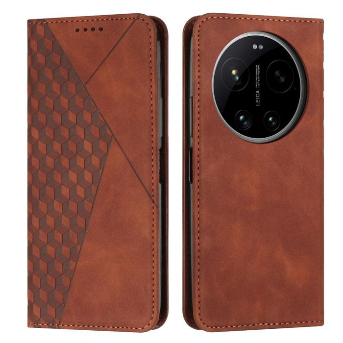 Funda de cuero magnética para teléfono con tacto de piel y empalme de diamantes, For Xiaomi 17T Pro 5G, For Xiaomi 17T 5G, For Xiaomi 17 Ultra, For Xiaomi 17 Pro Max, For Xiaomi 17 Pro, For Xiaomi 17, For Xiaomi Poco M7 4G 169mm, For Xiaomi 15T Pro    ...