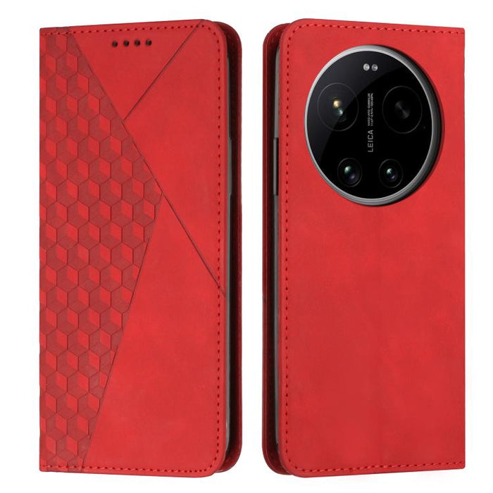 Funda de cuero magnética para teléfono con tacto de piel y empalme de diamantes, For Xiaomi 17T Pro 5G, For Xiaomi 17T 5G, For Xiaomi 17 Ultra, For Xiaomi 17 Pro Max, For Xiaomi 17 Pro, For Xiaomi 17, For Xiaomi Poco M7 4G 169mm, For Xiaomi 15T Pro    ...