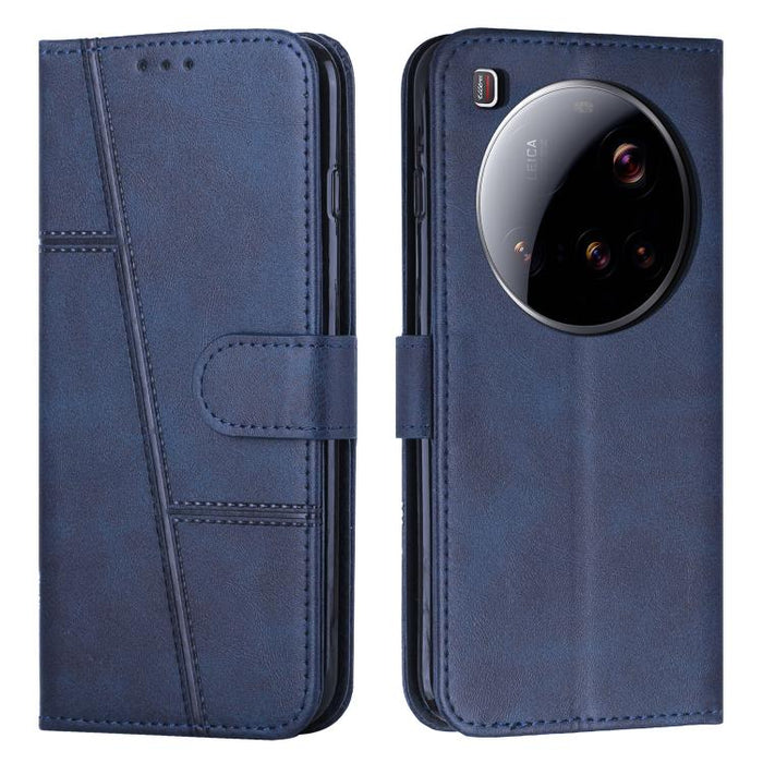 Funda para teléfono de piel con textura de becerro y hebilla cosida, For Xiaomi 17 Ultra, For Xiaomi 17 Pro Max, For Xiaomi 17 Pro, For Xiaomi 17, For Xiaomi Poco M7 4G 169mm, For Xiaomi 15T Pro, For Xiaomi 15T, For Xiaomi Poco F7                      ...