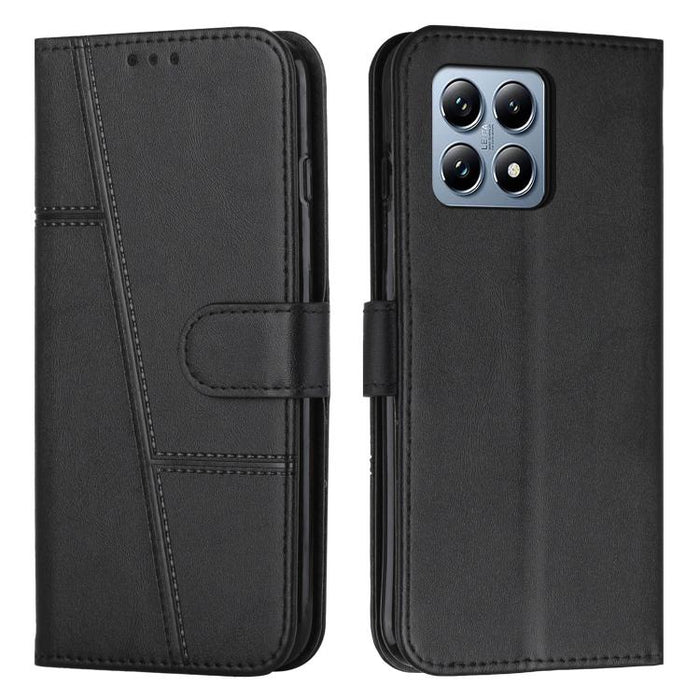Funda para teléfono de piel con textura de becerro y hebilla cosida, For Xiaomi 17 Ultra, For Xiaomi 17 Pro Max, For Xiaomi 17 Pro, For Xiaomi 17, For Xiaomi Poco M7 4G 169mm, For Xiaomi 15T Pro, For Xiaomi 15T, For Xiaomi Poco F7                      ...