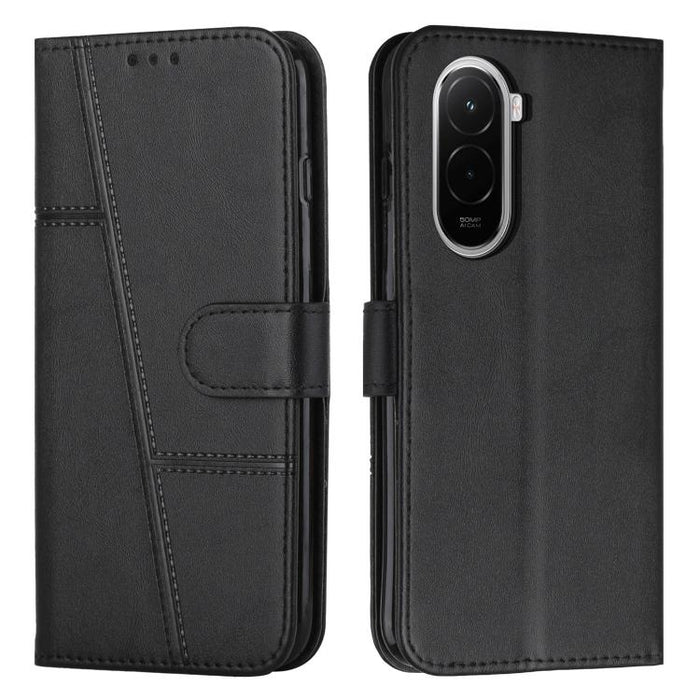 Funda para teléfono de piel con textura de becerro y hebilla cosida, For Xiaomi 17 Ultra, For Xiaomi 17 Pro Max, For Xiaomi 17 Pro, For Xiaomi 17, For Xiaomi Poco M7 4G 169mm, For Xiaomi 15T Pro, For Xiaomi 15T, For Xiaomi Poco F7                      ...