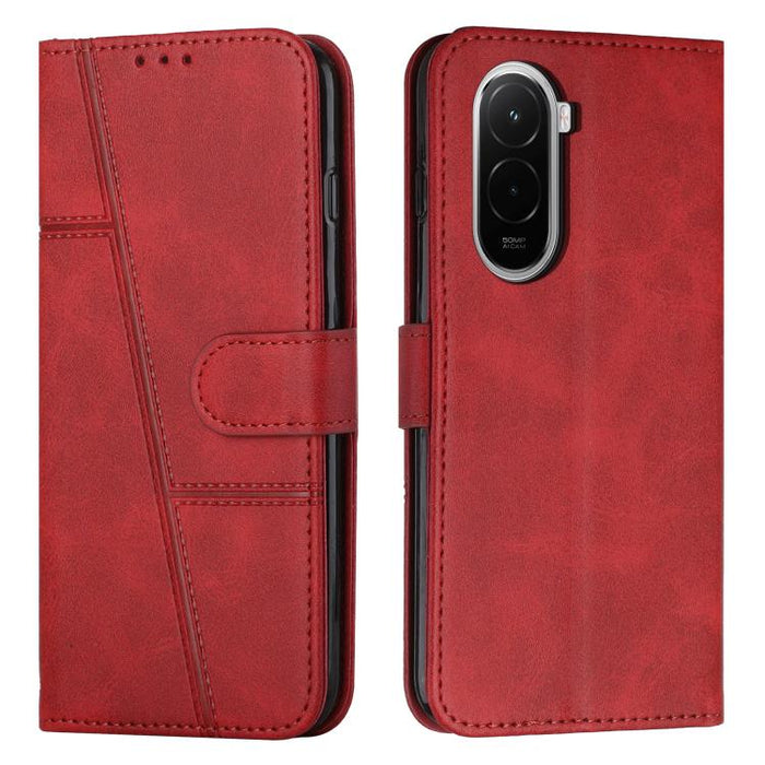 Funda para teléfono de piel con textura de becerro y hebilla cosida, For Xiaomi 17 Ultra, For Xiaomi 17 Pro Max, For Xiaomi 17 Pro, For Xiaomi 17, For Xiaomi Poco M7 4G 169mm, For Xiaomi 15T Pro, For Xiaomi 15T, For Xiaomi Poco F7                      ...