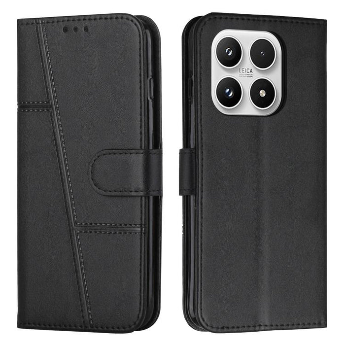 Funda para teléfono de piel con textura de becerro y hebilla cosida, For Xiaomi 17 Ultra, For Xiaomi 17 Pro Max, For Xiaomi 17 Pro, For Xiaomi 17, For Xiaomi Poco M7 4G 169mm, For Xiaomi 15T Pro, For Xiaomi 15T, For Xiaomi Poco F7                      ...