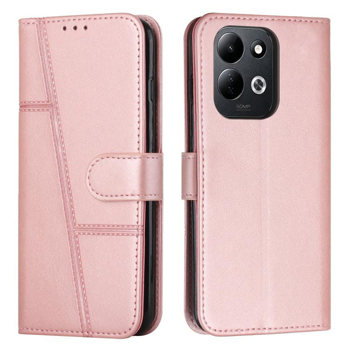 Funda para teléfono de piel con textura de becerro y hebilla cosida, For Xiaomi 17 Ultra, For Xiaomi 17 Pro Max, For Xiaomi 17 Pro, For Xiaomi 17, For Xiaomi Poco M7 4G 169mm, For Xiaomi 15T Pro, For Xiaomi 15T, For Xiaomi Poco F7                      ...