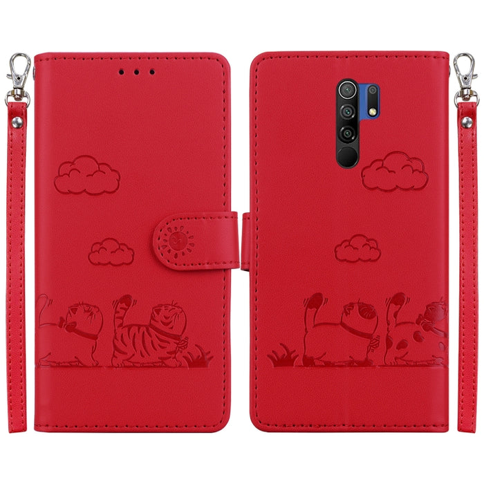 Funda de cuero RFID para teléfono con bonitos gatos, For Xiaomi Poco X6 5G Global, For Xiaomi 13T / 13T Pro, For Xiaomi Poco M6 Pro 5G, For Xiaomi Poco C50, For Xiaomi Poco X5 Pro, For Xiaomi Poco X5, For Xiaomi 13 Lite / Civi 2, For Xiaomi Poco X4 Pro...