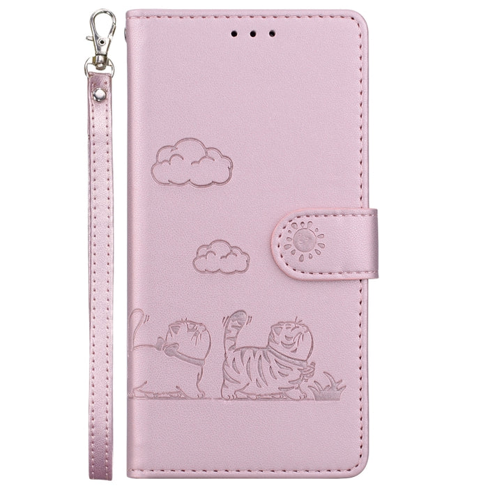 Funda de cuero RFID para teléfono con bonitos gatos, For Xiaomi Poco X6 5G Global, For Xiaomi 13T / 13T Pro, For Xiaomi Poco M6 Pro 5G, For Xiaomi Poco C50, For Xiaomi Poco X5 Pro, For Xiaomi Poco X5, For Xiaomi 13 Lite / Civi 2, For Xiaomi Poco X4 Pro...