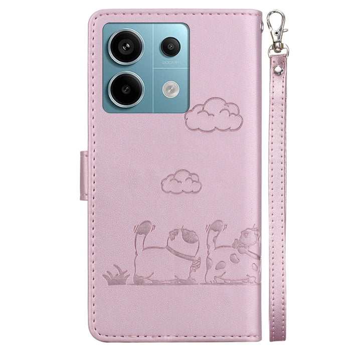 Funda de cuero RFID para teléfono con bonitos gatos, For Xiaomi Poco X6 5G Global, For Xiaomi 13T / 13T Pro, For Xiaomi Poco M6 Pro 5G, For Xiaomi Poco C50, For Xiaomi Poco X5 Pro, For Xiaomi Poco X5, For Xiaomi 13 Lite / Civi 2, For Xiaomi Poco X4 Pro...