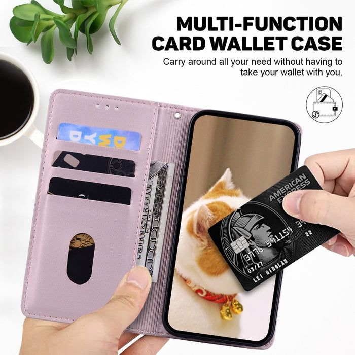 Funda de cuero RFID para teléfono con bonitos gatos, For Xiaomi Poco X6 5G Global, For Xiaomi 13T / 13T Pro, For Xiaomi Poco M6 Pro 5G, For Xiaomi Poco C50, For Xiaomi Poco X5 Pro, For Xiaomi Poco X5, For Xiaomi 13 Lite / Civi 2, For Xiaomi Poco X4 Pro...