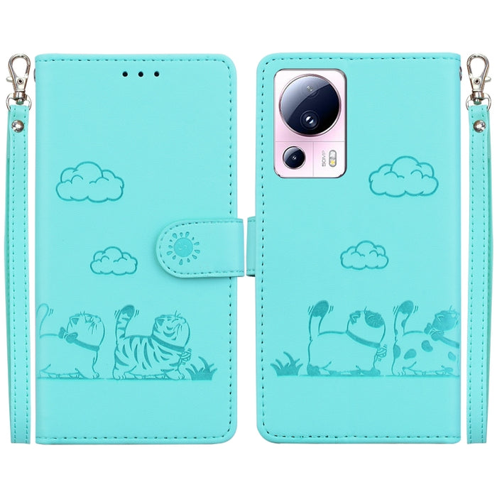 Funda de cuero RFID para teléfono con bonitos gatos, For Xiaomi Poco X6 5G Global, For Xiaomi 13T / 13T Pro, For Xiaomi Poco M6 Pro 5G, For Xiaomi Poco C50, For Xiaomi Poco X5 Pro, For Xiaomi Poco X5, For Xiaomi 13 Lite / Civi 2, For Xiaomi Poco X4 Pro...