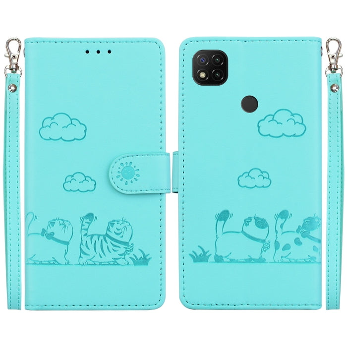 Funda de cuero RFID para teléfono con bonitos gatos, For Redmi Note 13 Pro+ 5G, For Redmi K60 Ultra, For Redmi 12 4G / 5G, For Redmi Note 12S, For Redmi A1+ 4G Global, For Redmi Note 12 Pro 4G, For Redmi Note 12 4G Global, For Redmi A1 / A2            ...