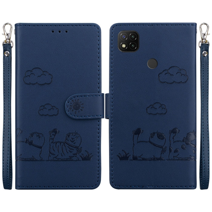 Funda de cuero RFID para teléfono con bonitos gatos, For Redmi Note 13 Pro+ 5G, For Redmi K60 Ultra, For Redmi 12 4G / 5G, For Redmi Note 12S, For Redmi A1+ 4G Global, For Redmi Note 12 Pro 4G, For Redmi Note 12 4G Global, For Redmi A1 / A2            ...