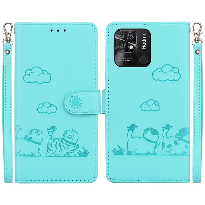 Funda de cuero RFID para teléfono con bonitos gatos, For Redmi Note 13 Pro+ 5G, For Redmi K60 Ultra, For Redmi 12 4G / 5G, For Redmi Note 12S, For Redmi A1+ 4G Global, For Redmi Note 12 Pro 4G, For Redmi Note 12 4G Global, For Redmi A1 / A2            ...